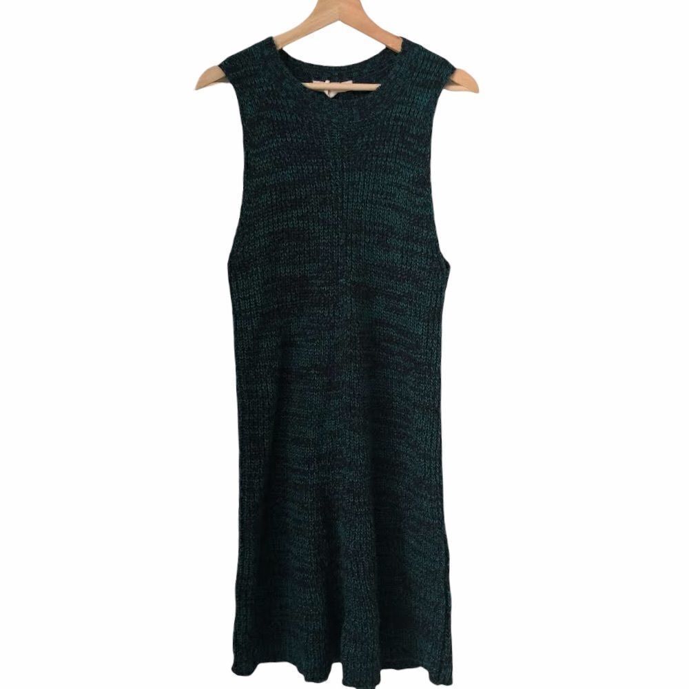 Vintage Divine Doll USA Knit Sleeveless Round neck Midi Dress in Size Large